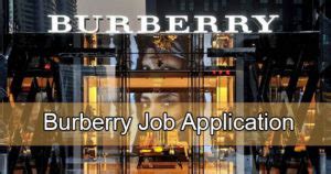 burberry employee|burberry job opportunities.